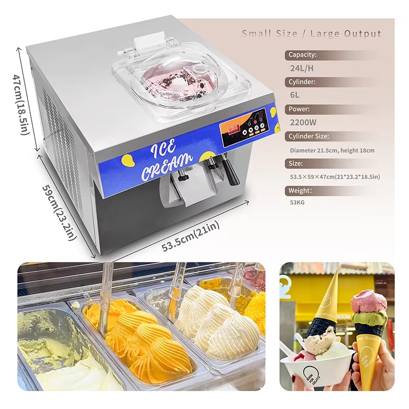 Factory Direct 2026 Commercial - Commercial Gelato Maker Machine review and price
