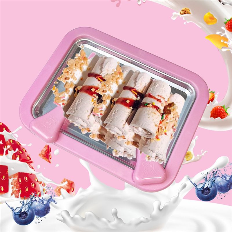 A65Z Fried Yogurt Machine Home - Rolled Ice Cream Machine Fried Plate review and price